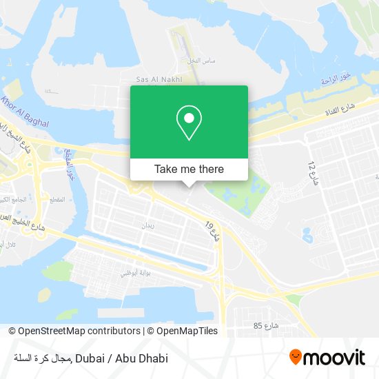 مجال كرة السلة map