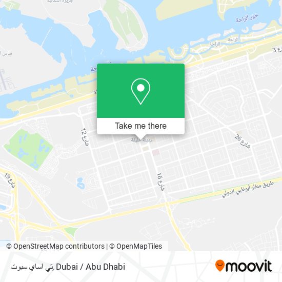 تي اساي سبوت map