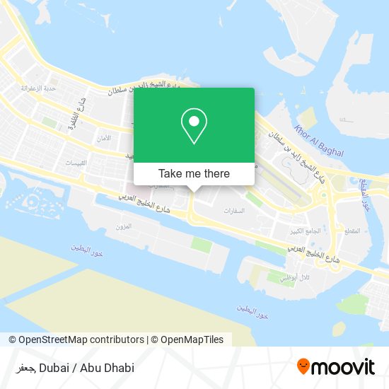 جعفر map