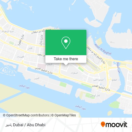 تدبير map