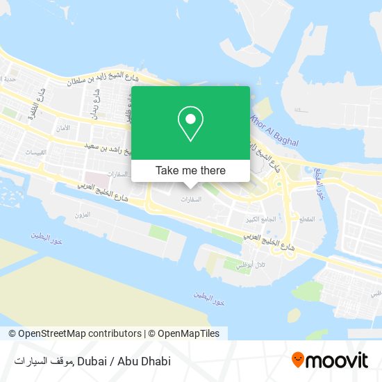 موقف السيارات map