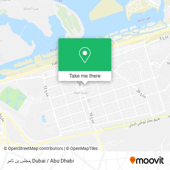 مجلس بن ثامر map