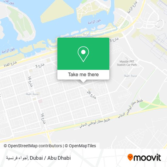 أجواء فرنسية map