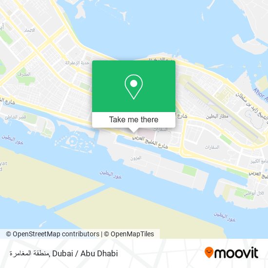 منطقة المغامرة map