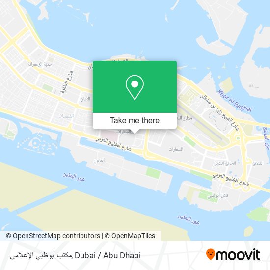 مكتب أبوظبي الإعلامي map