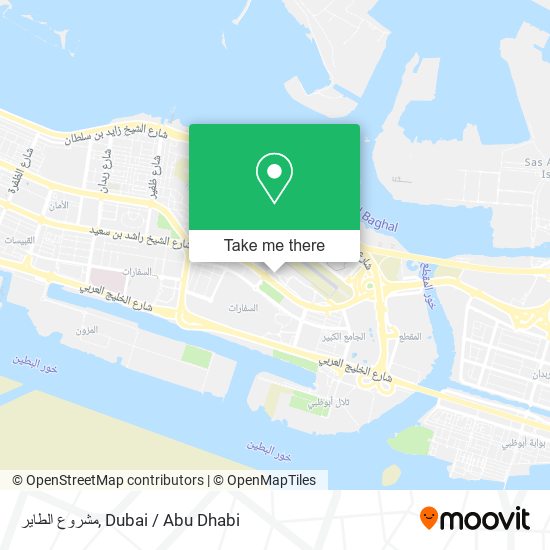 مشروع الطاير map