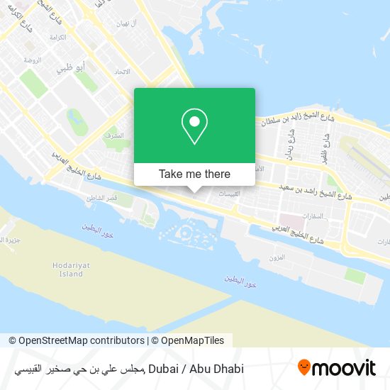 مجلس علي بن حي صخير القبيسي map