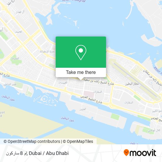 إم 8 ساركون map