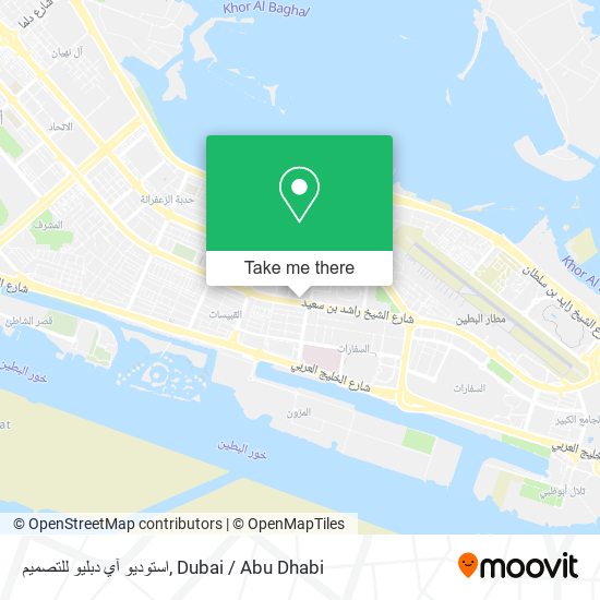 استوديو آي دبليو للتصميم map