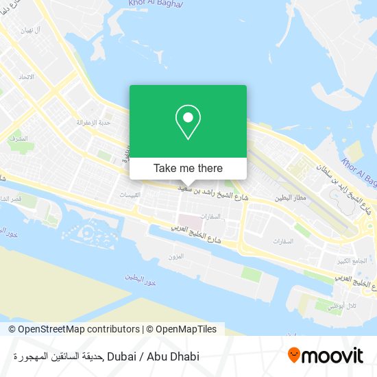 حديقة السائقين المهجورة map