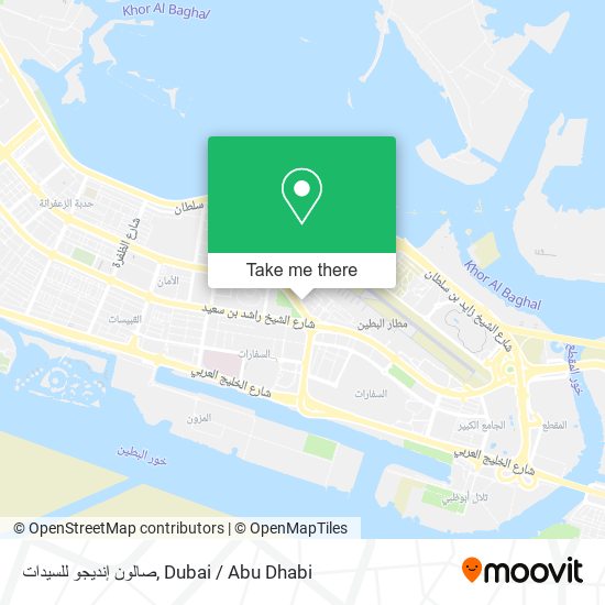 صالون إنديجو للسيدات map