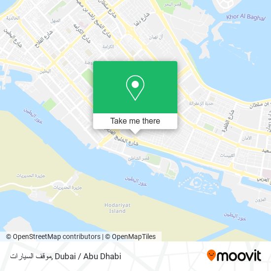 موقف السيارات map