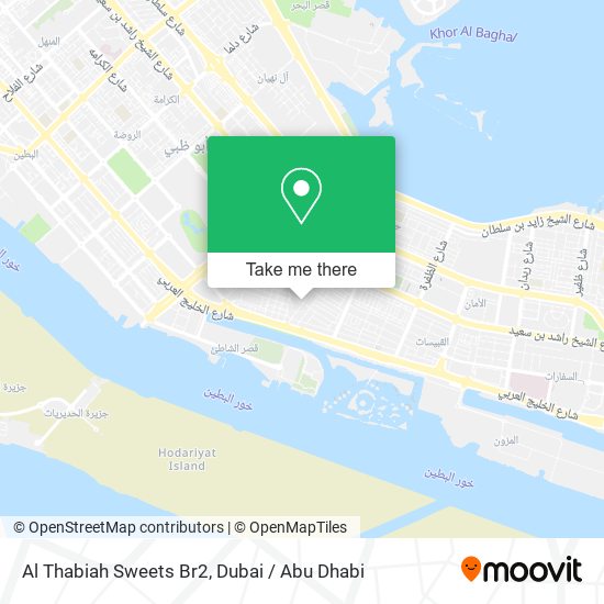 Al Thabiah Sweets Br2 map