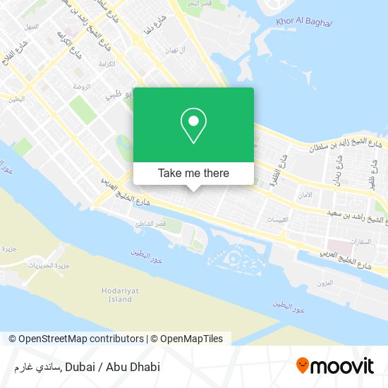 ساندي غارم map