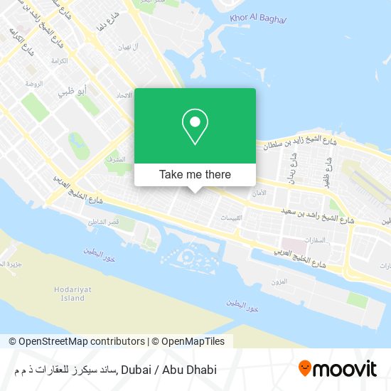 ساند سيكرز للعقارات ذ م م map