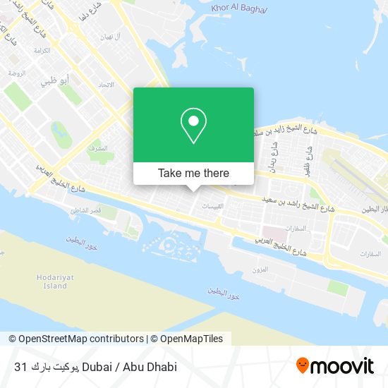 بوكيت بارك 31 map