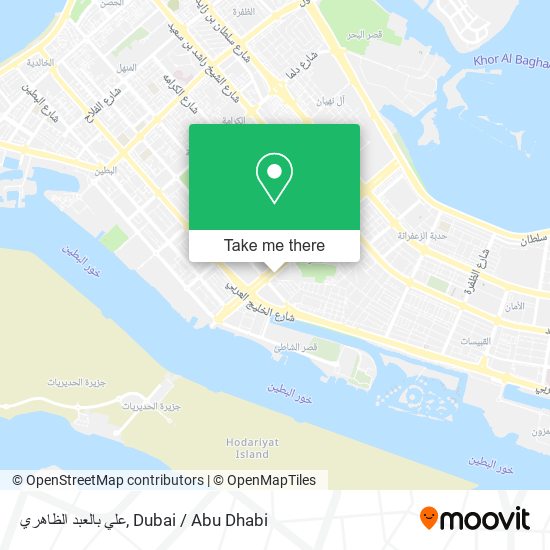 علي بالعبد الظاهري map