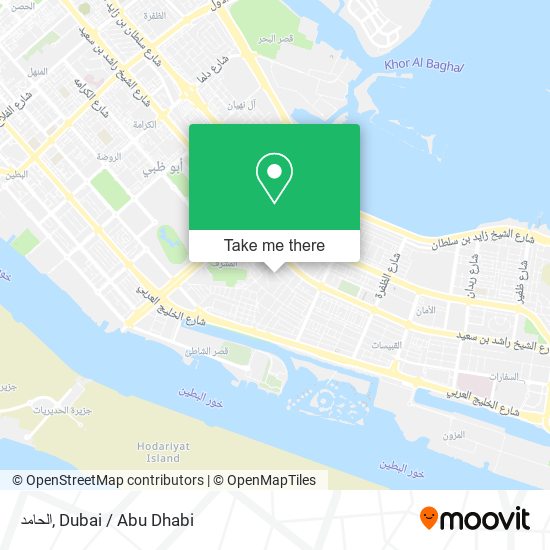 الحامد map