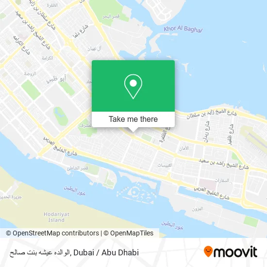 الوالده عيشه بنت صالح map