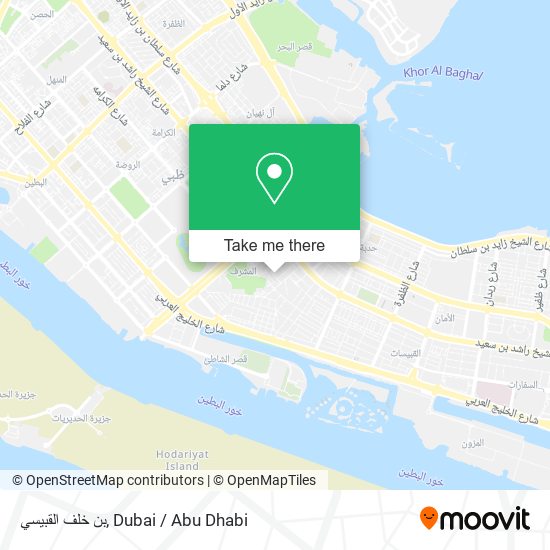 بن خلف القبيسي map