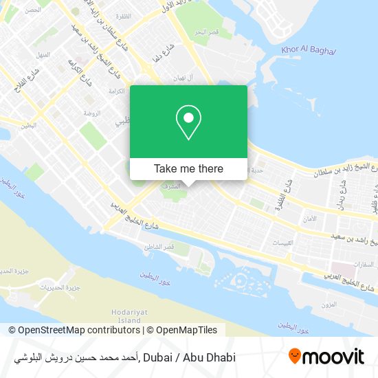 أحمد محمد حسين درويش البلوشي map
