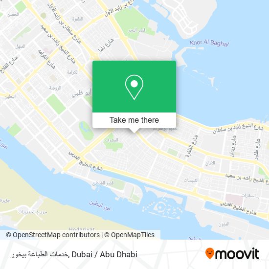 خدمات الطباعة بيخور map