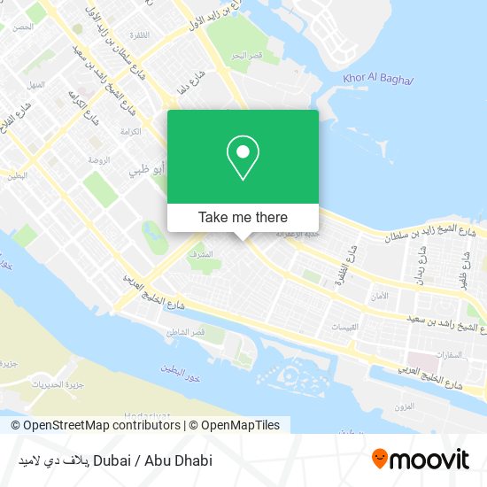 بلاف دي لاميد map