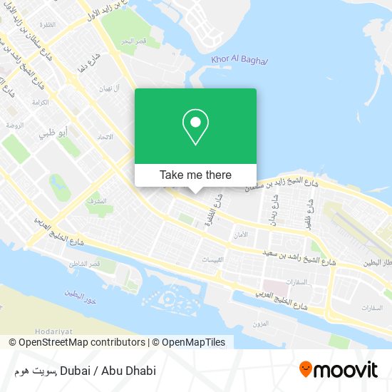 سويت هوم map