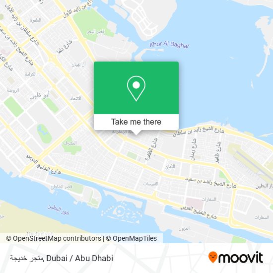 متجر خديجة map
