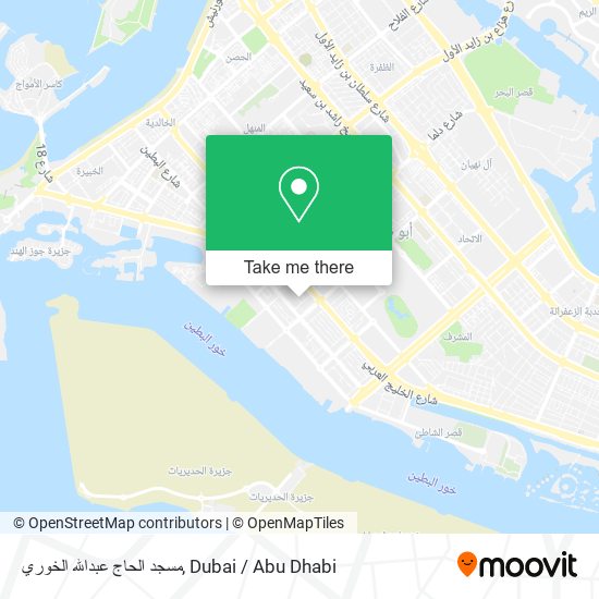 مسجد الحاج عبدالله الخوري map