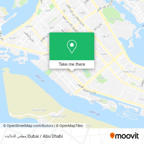 مجلس الشلابده map