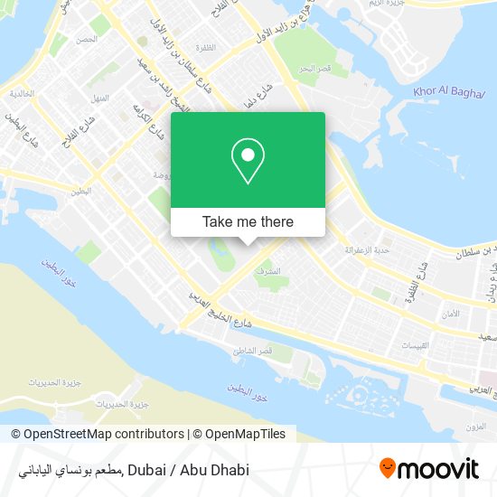 مطعم بونساي الياباني map