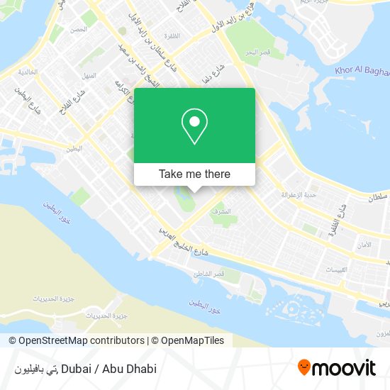 تي بافيليون map