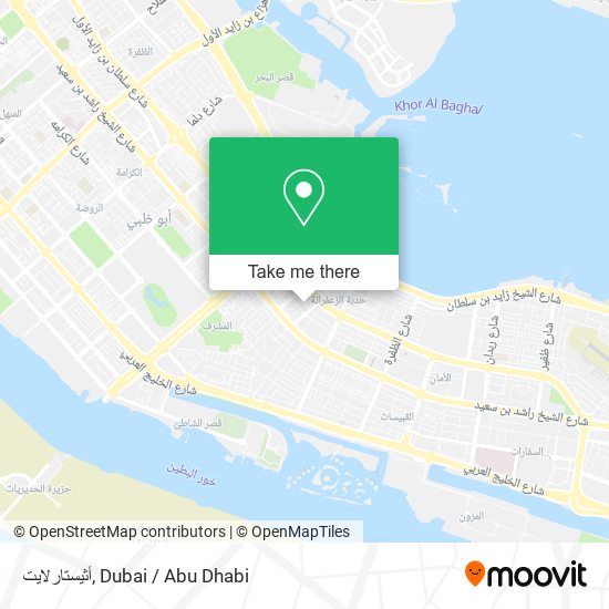 أثيستارلايت map