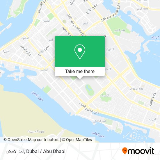 المد الأبيض map