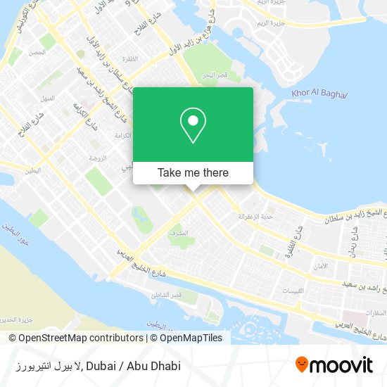 لا بيرل انتيريورز map