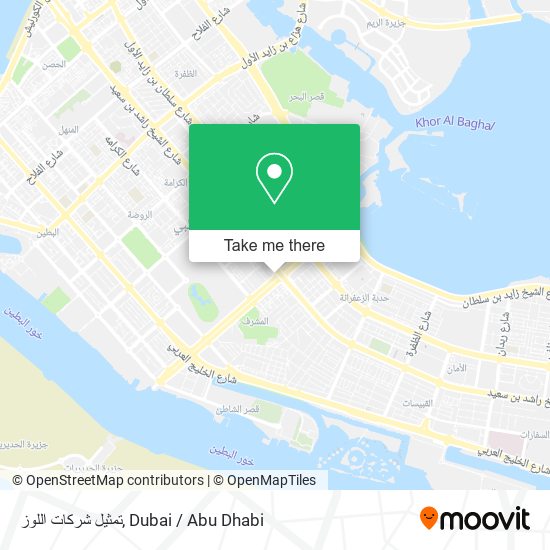 تمثيل شركات اللوز map