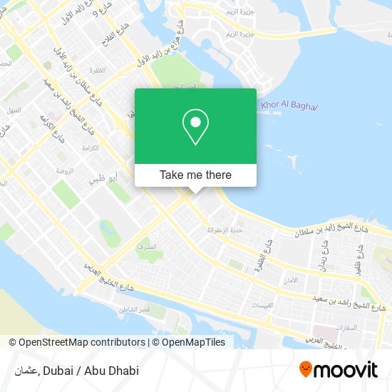 عثمان map