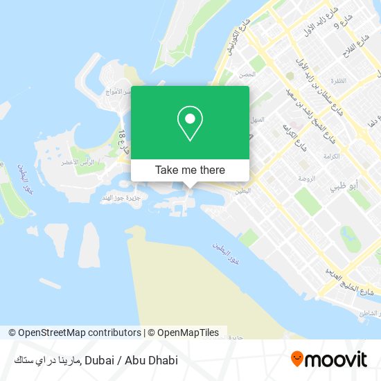 مارينا دراي ستاك map
