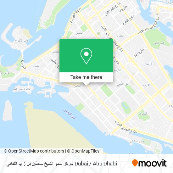 مركز سمو الشيخ سلطان بن زايد الثقافي map