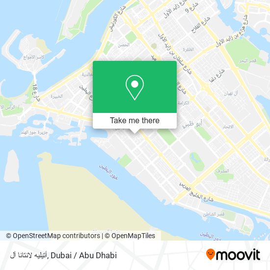 أتيليه لانتانا آل map
