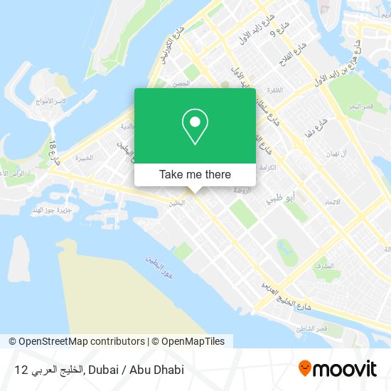 الخليج العربي 12 map