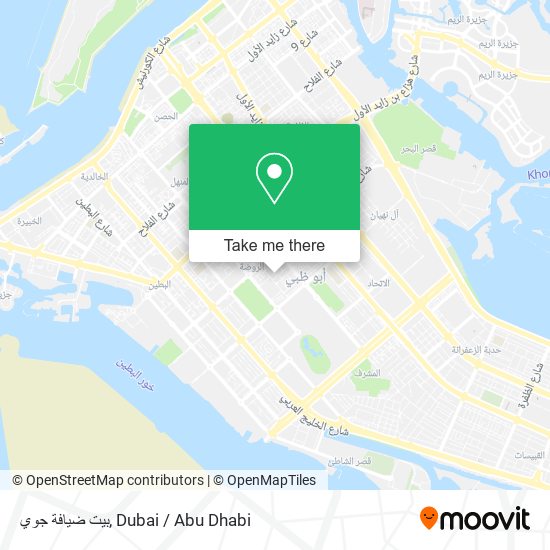 بيت ضيافة جوي map