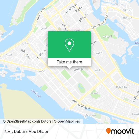 رقميا map