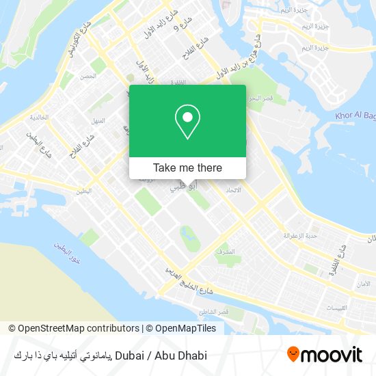 يامانوتي أتيليه باي ذا بارك map