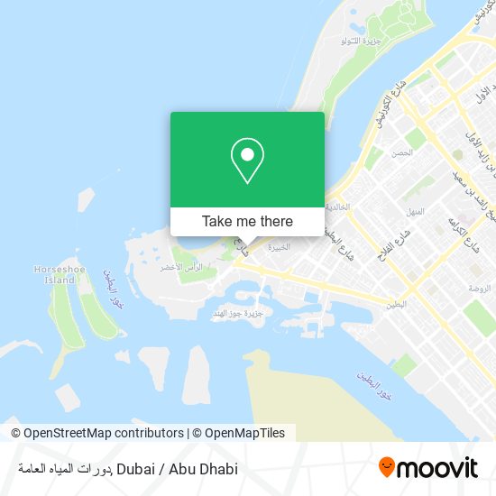 دورات المياه العامة map