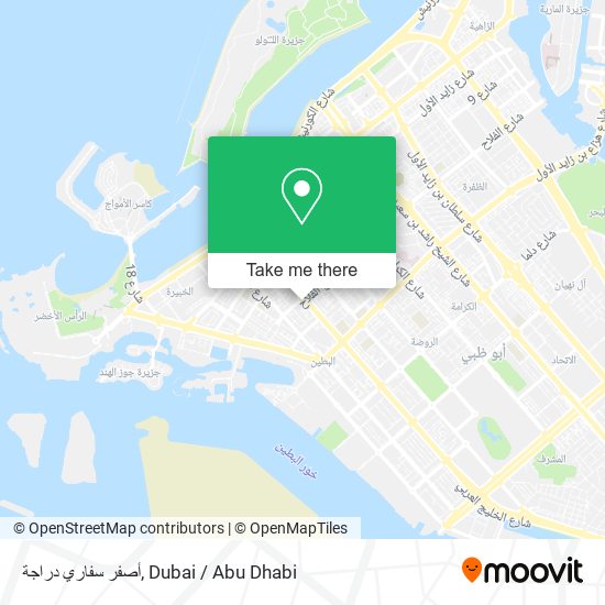 أصفر سفاري دراجة map