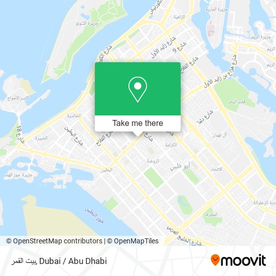 بيت القمر map