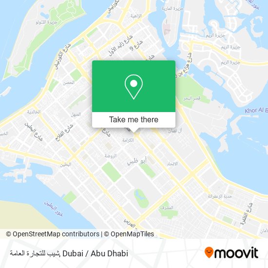 شيب للتجارة العامة map