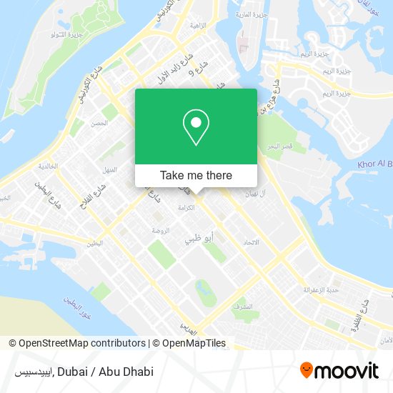 ايبيدسبيس map